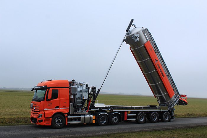 EcoVac truck-trailer combination for AQ-Rent 🚚